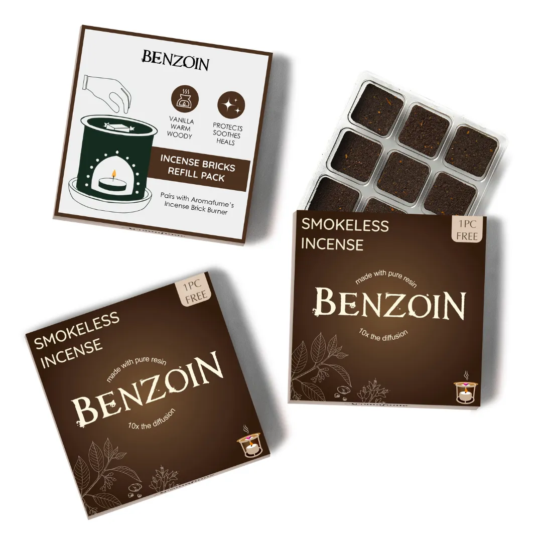 Aromafume mattoncini incenso senza fumo ricarica
