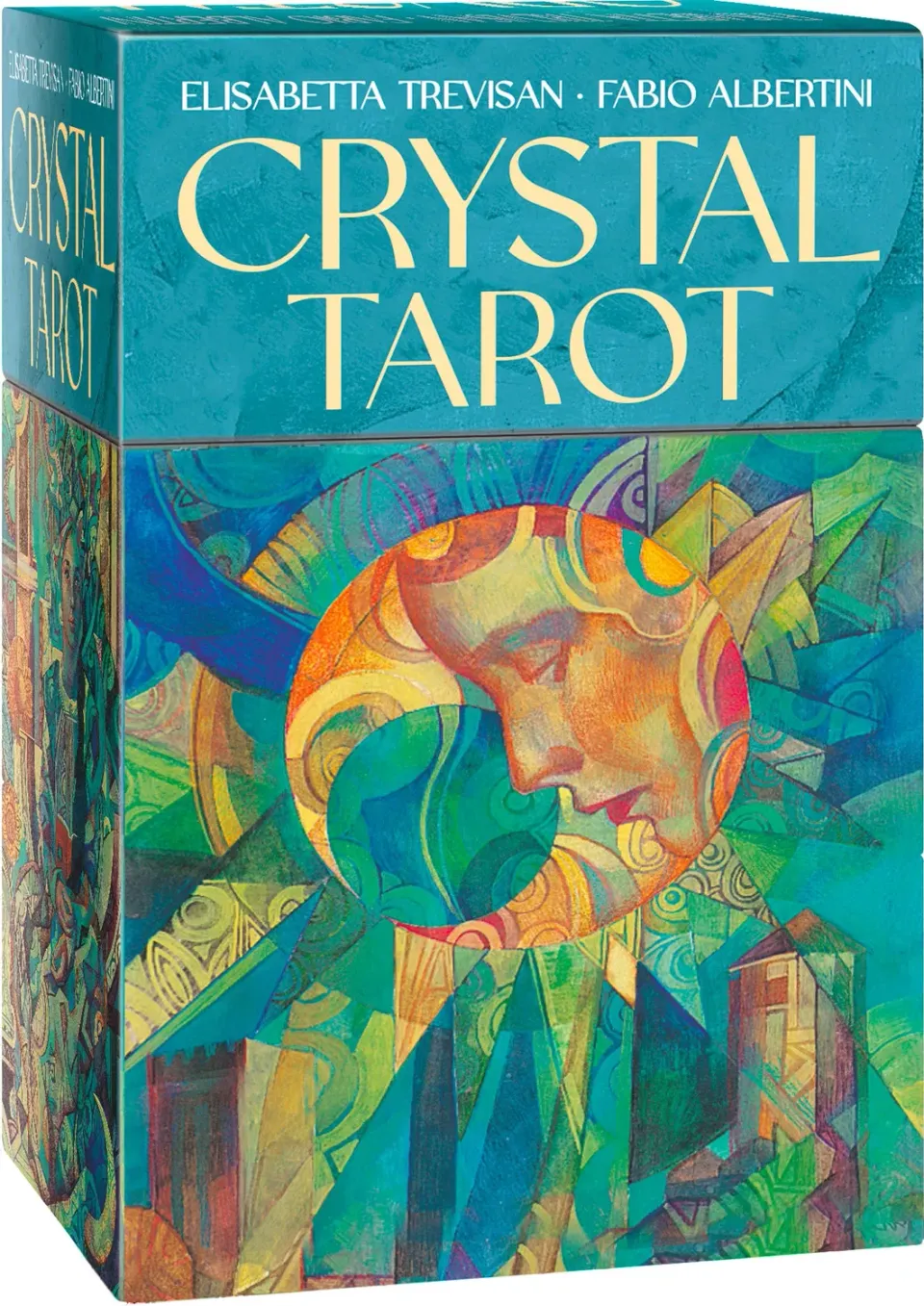 Lo Scarabeo Crystal Tarot tarocchi 78 carte vetrata