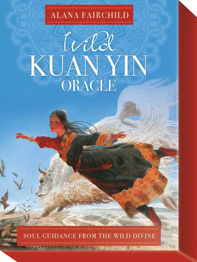 Lo Scarabeo Wild Kuan Yin Oracle oracolo 44 carte inglese