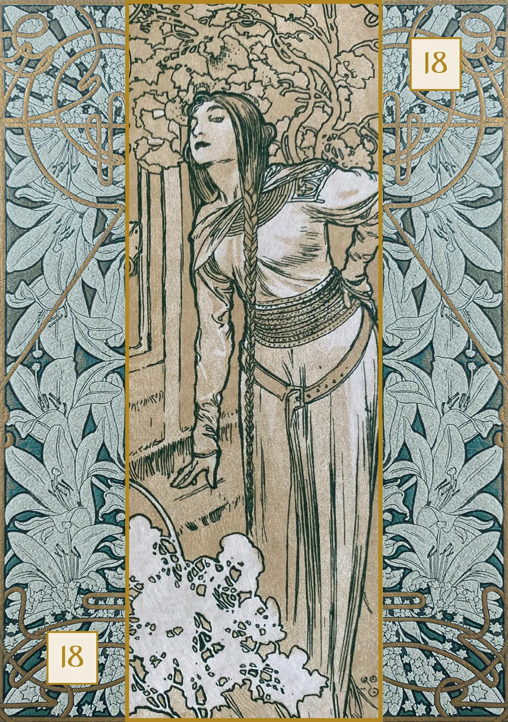 Lo Scarabeo Alfons Maria Mucha Oracle Cards Carte Oracolo 36 Carte