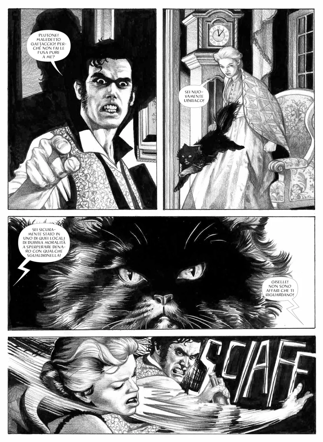 Lo Scarabeo Edgar Allan Poe Cinque Passi Incubo fumetto horror