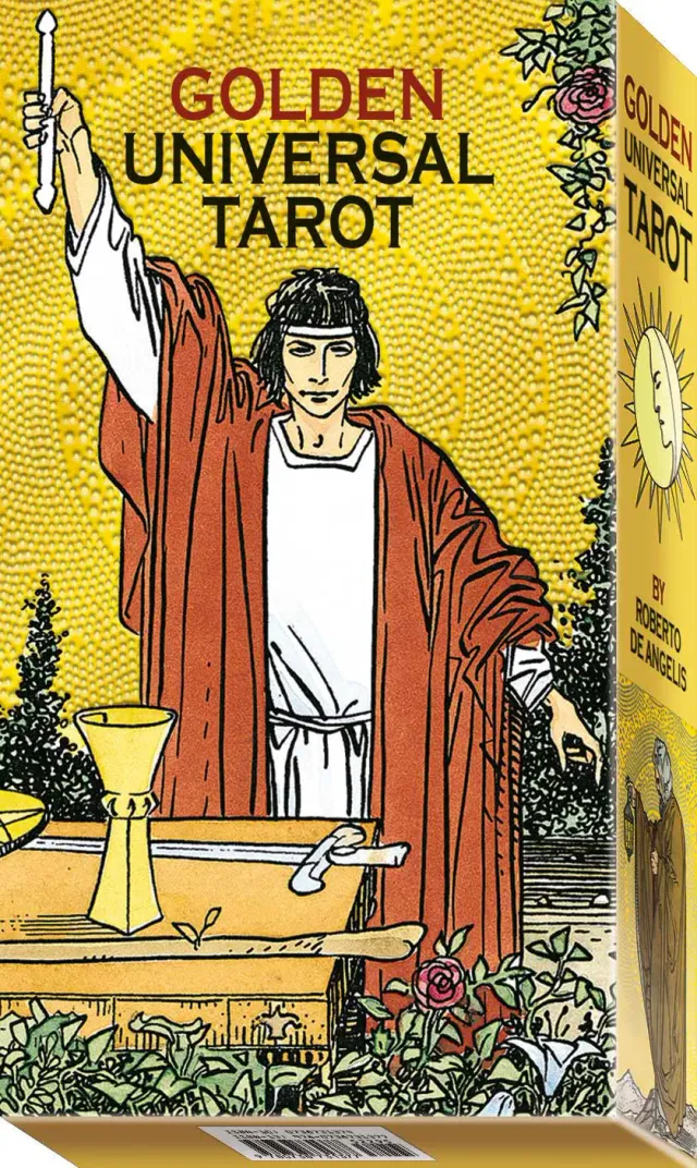 Lo Scarabeo Golden Universal Tarot mazzo tarocchi 78 carte dorate