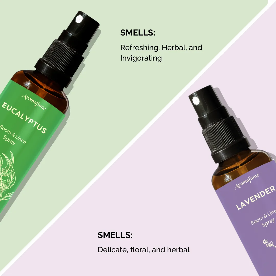 Aromafume Eucalyptus Lavender Room & Linen Spray spray ambiente 2x100 ml