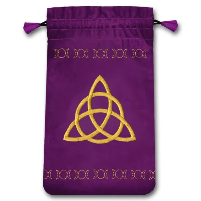Lo Scarabeo Triple Goddess Mini Tarot Pouch sacchetto velluto