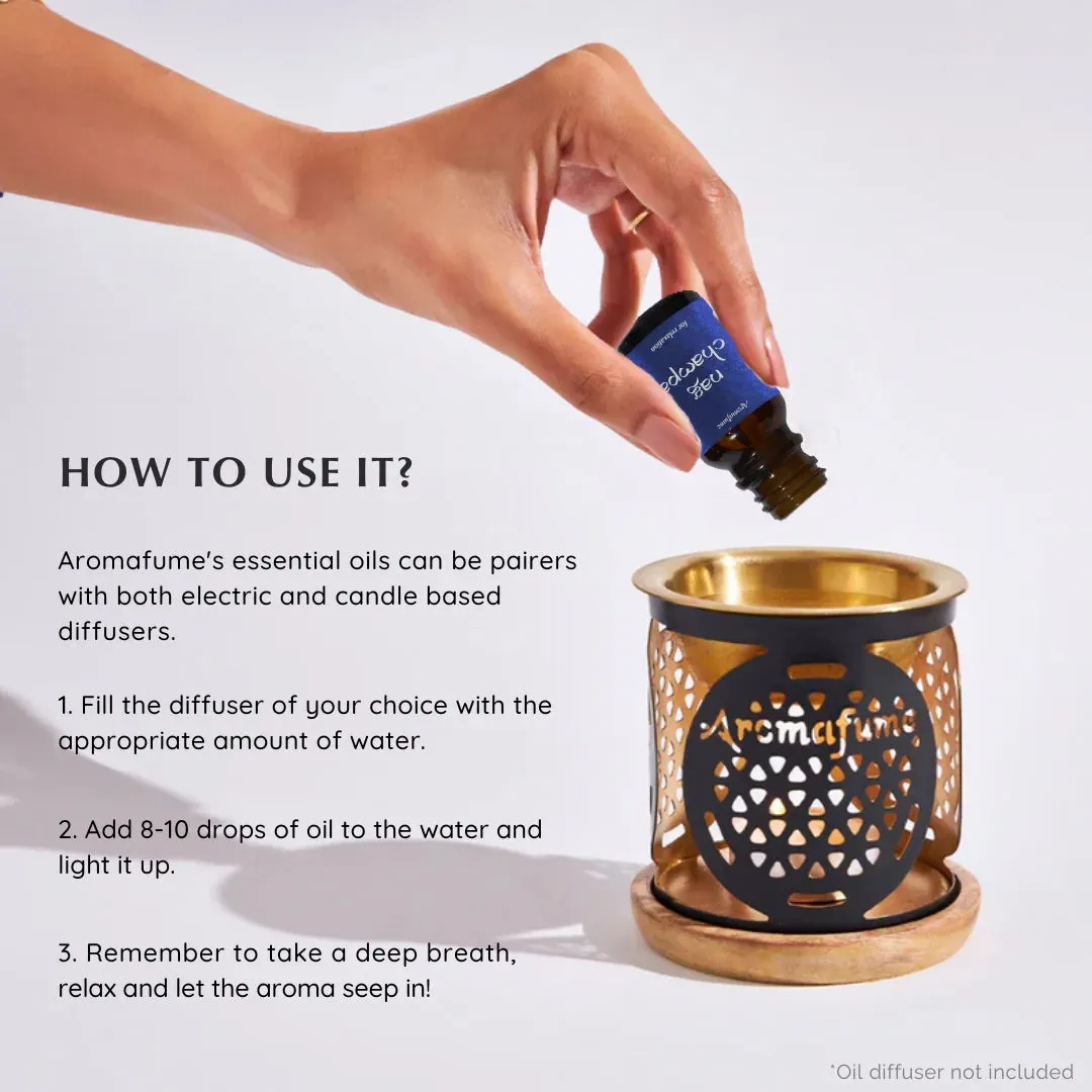 Aromafume Nag Champa Mist & Oil Kit Benessere 100ml+10ml Legnoso
