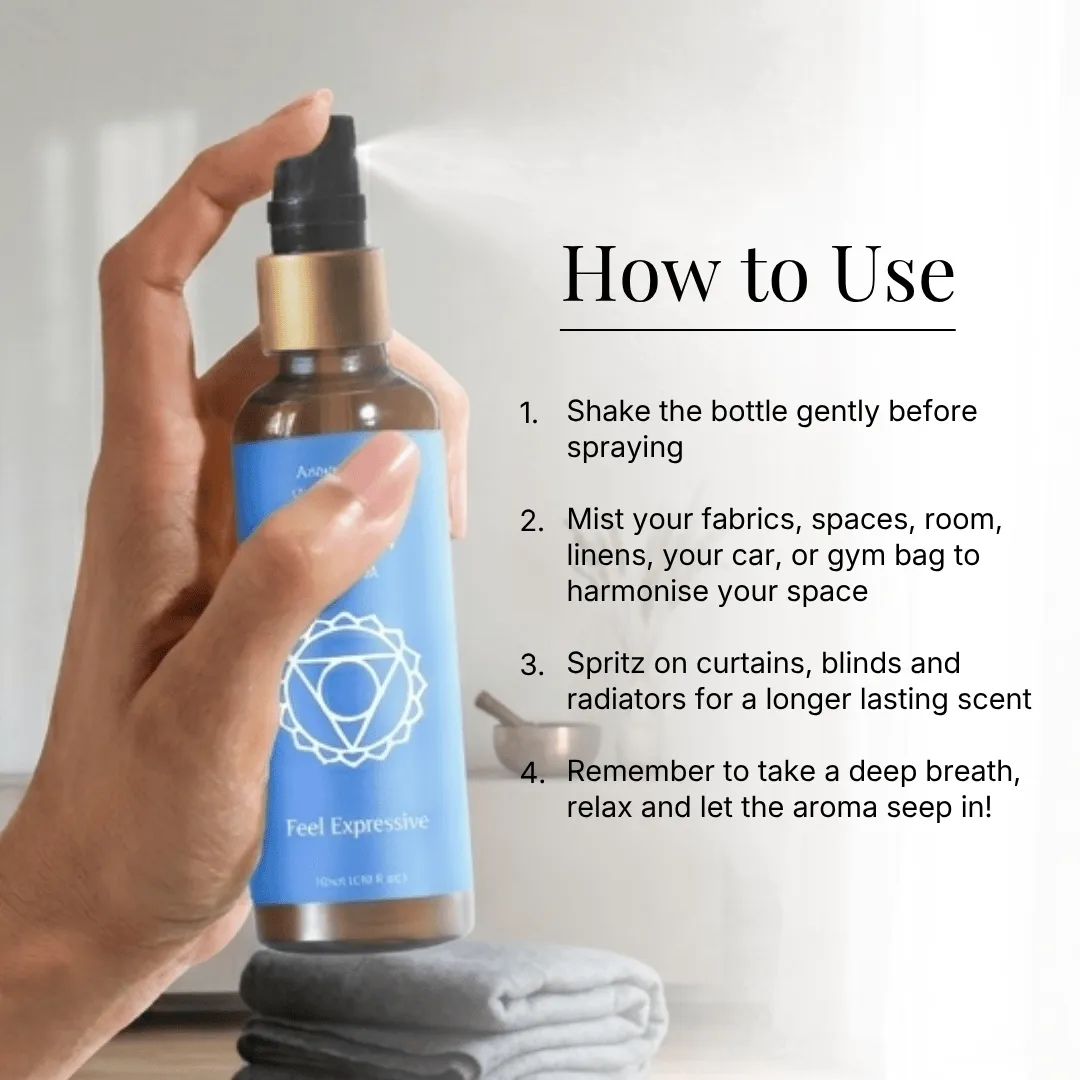 Aromafume 7 Chakra Natural Mist Gift Set spray ambiente naturale