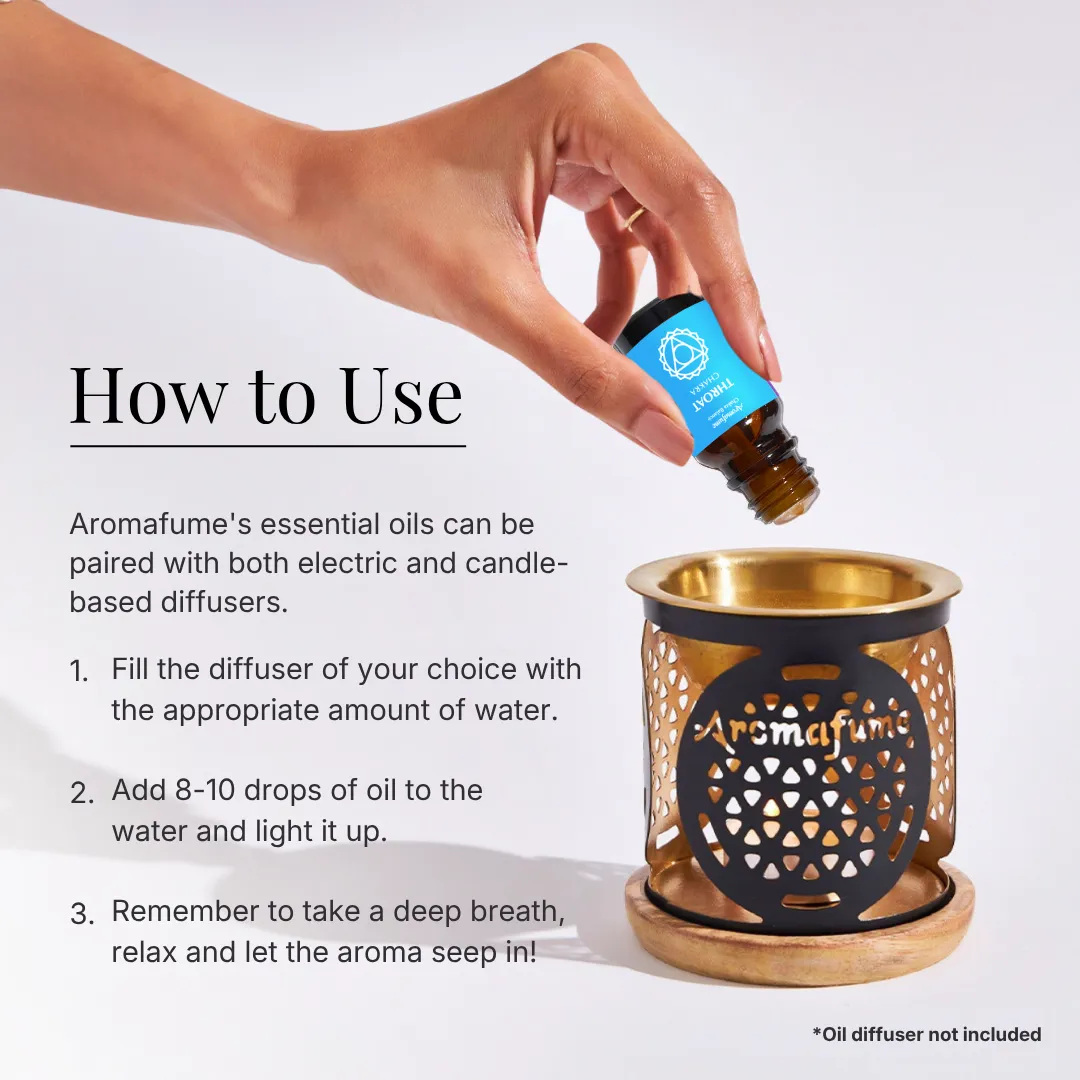Aromafume 7 Chakra Essential Oil Gift Set oli essenziali