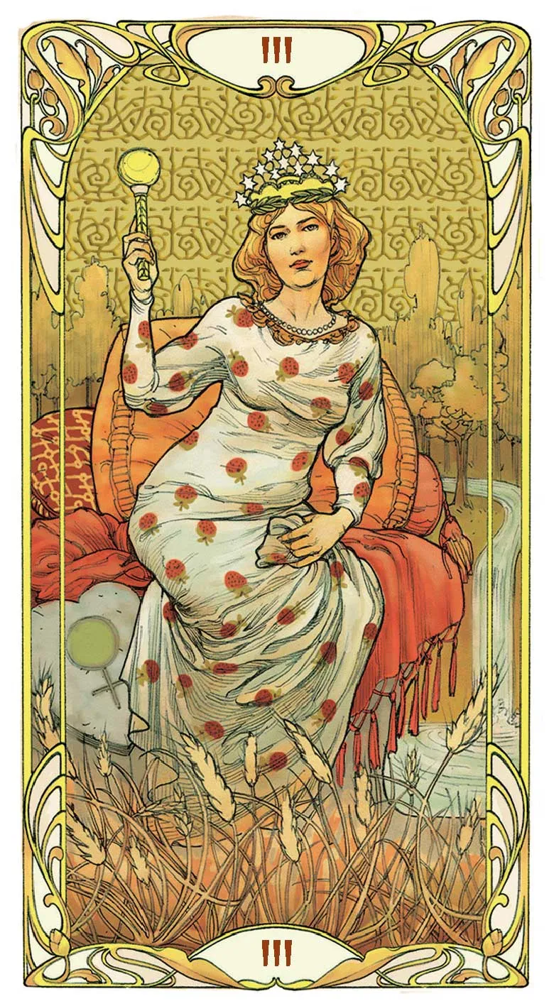 Lo Scarabeo Golden Art Nouveau Grand Trumps 22 Carte Oro