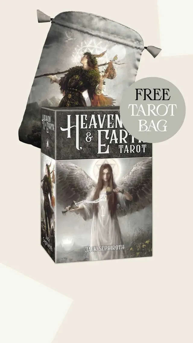 Lo Scarabeo Heaven & Earth Tarot tarocchi 78 carte con borsetta