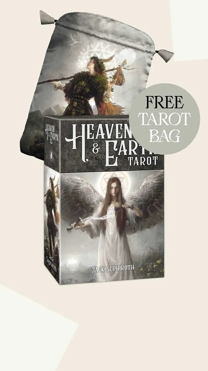 Lo Scarabeo Heaven & Earth Tarot tarocchi 78 carte con borsetta