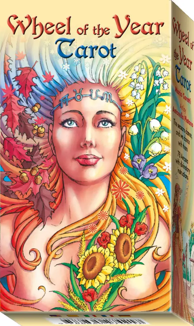 Lo Scarabeo Wheel of the Year Tarot mazzo tarocchi 78 carte 66x120 mm