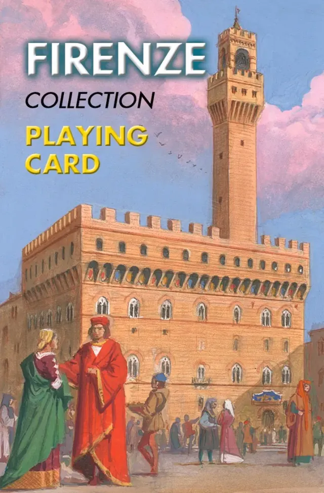 Lo Scarabeo Florence carte da gioco illustrate 54 carte Firenze