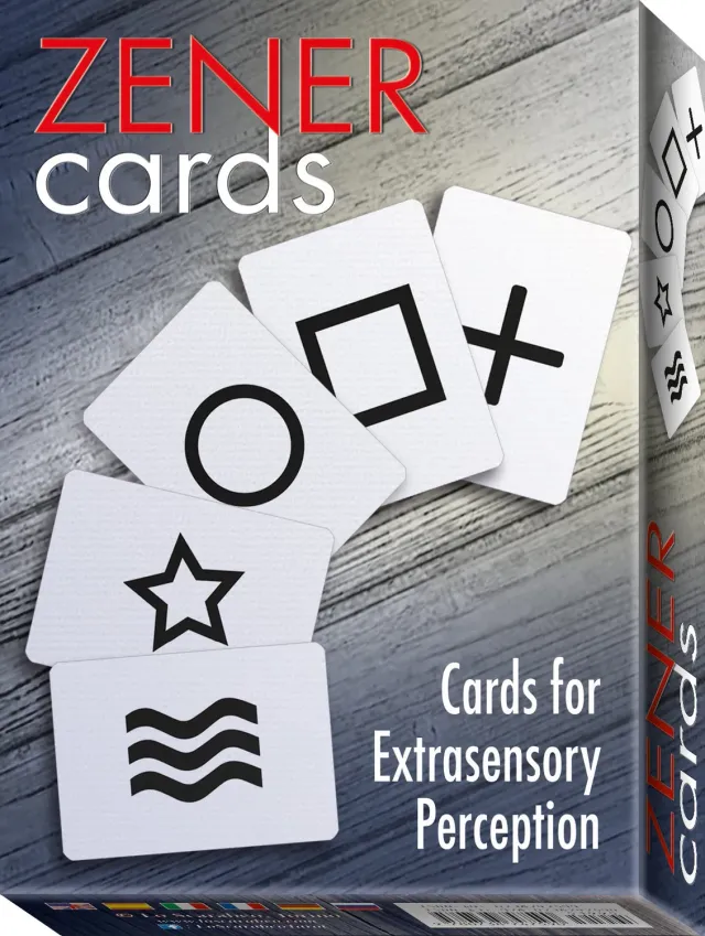 Zener Cards carte Zener 25 carte multilingue