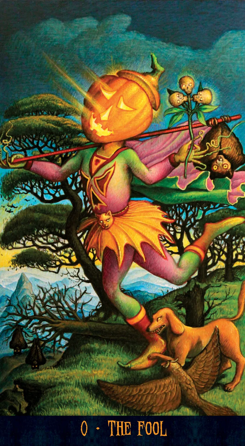 Lo Scarabeo Jack-O'-Lantern Tarot tarocchi dark