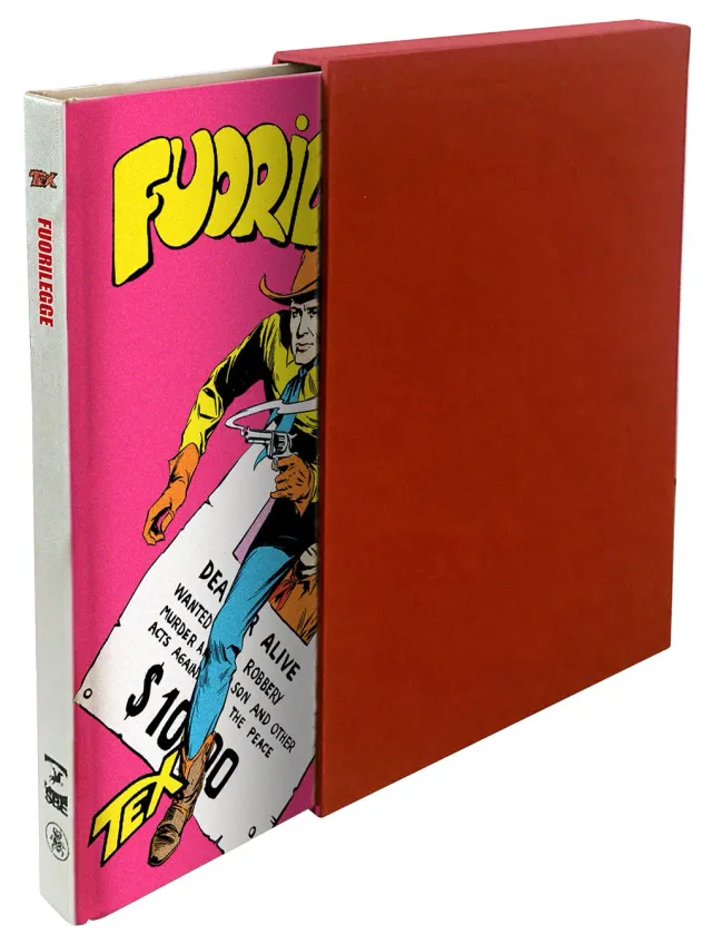 Lo Scarabeo Tex Fuorilegge fumetto edizione limitata tela Jacquard 128 p.