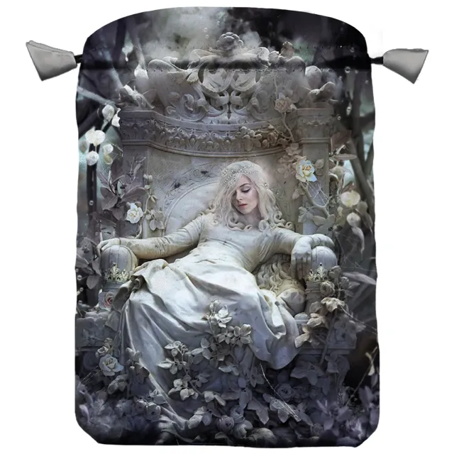 Lo Scarabeo De La Nuit Tarot Pouch sacchetto raso 16x22,5 cm