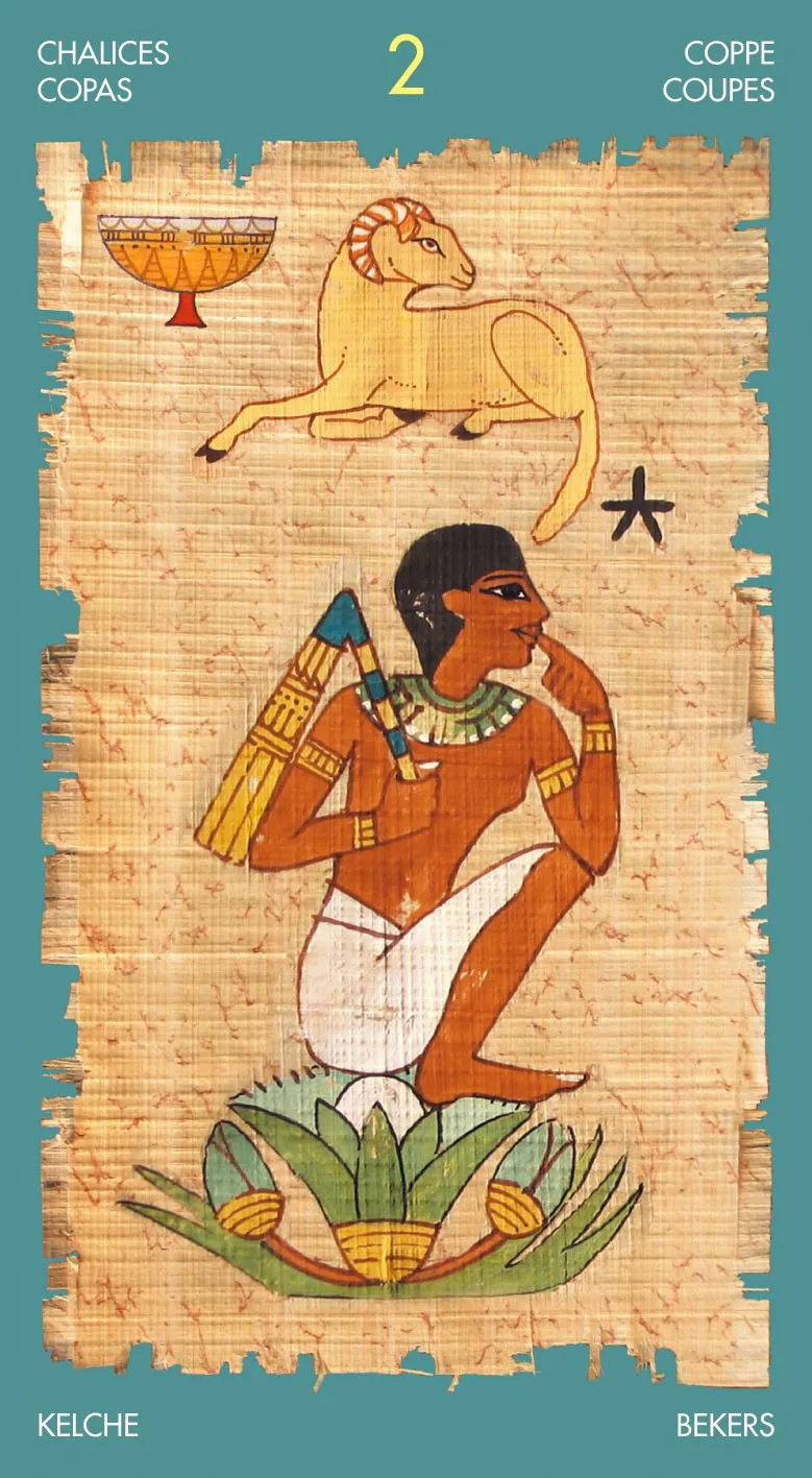 Lo Scarabeo Tarot of Cleopatra Tarocchi Egiziani 78 Carte