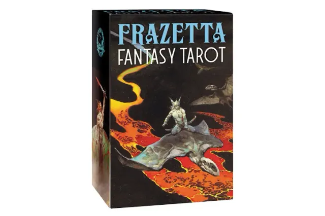 Lo Scarabeo Frazetta Fantasy Tarot mazzo 78 carte Kickstarter