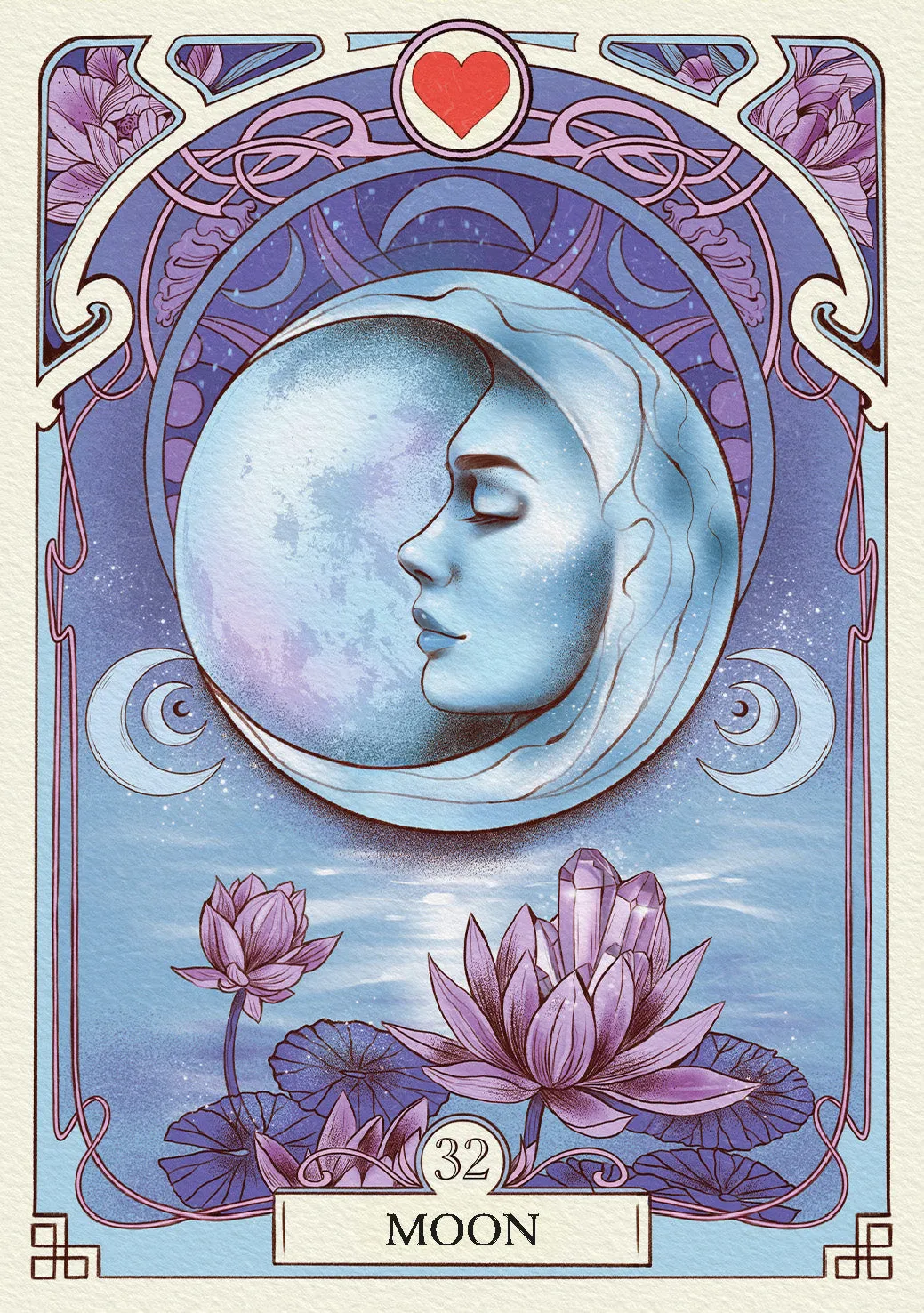 Lo Scarabeo Romantic Lenormand oracolo art nouveau 37 carte