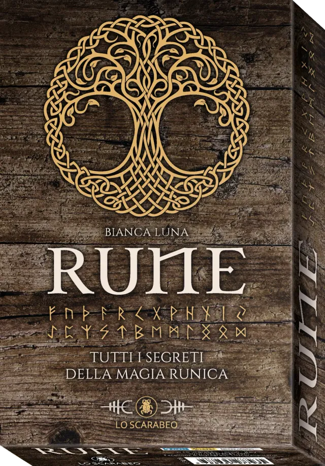 Lo Scarabeo Rune Kit rune in legno 25 pezzi