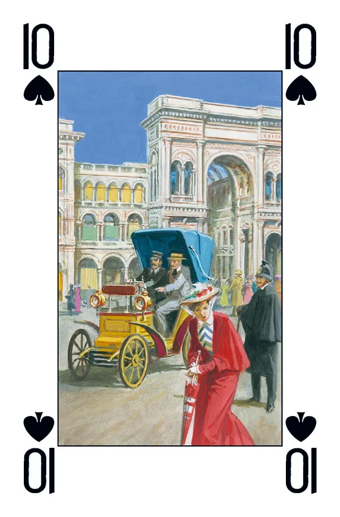 Lo Scarabeo Milan carte da gioco illustrate 54 carte
