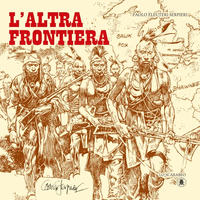 Lo Scarabeo L'Altra Frontiera fumetto Serpieri 108 pagine
