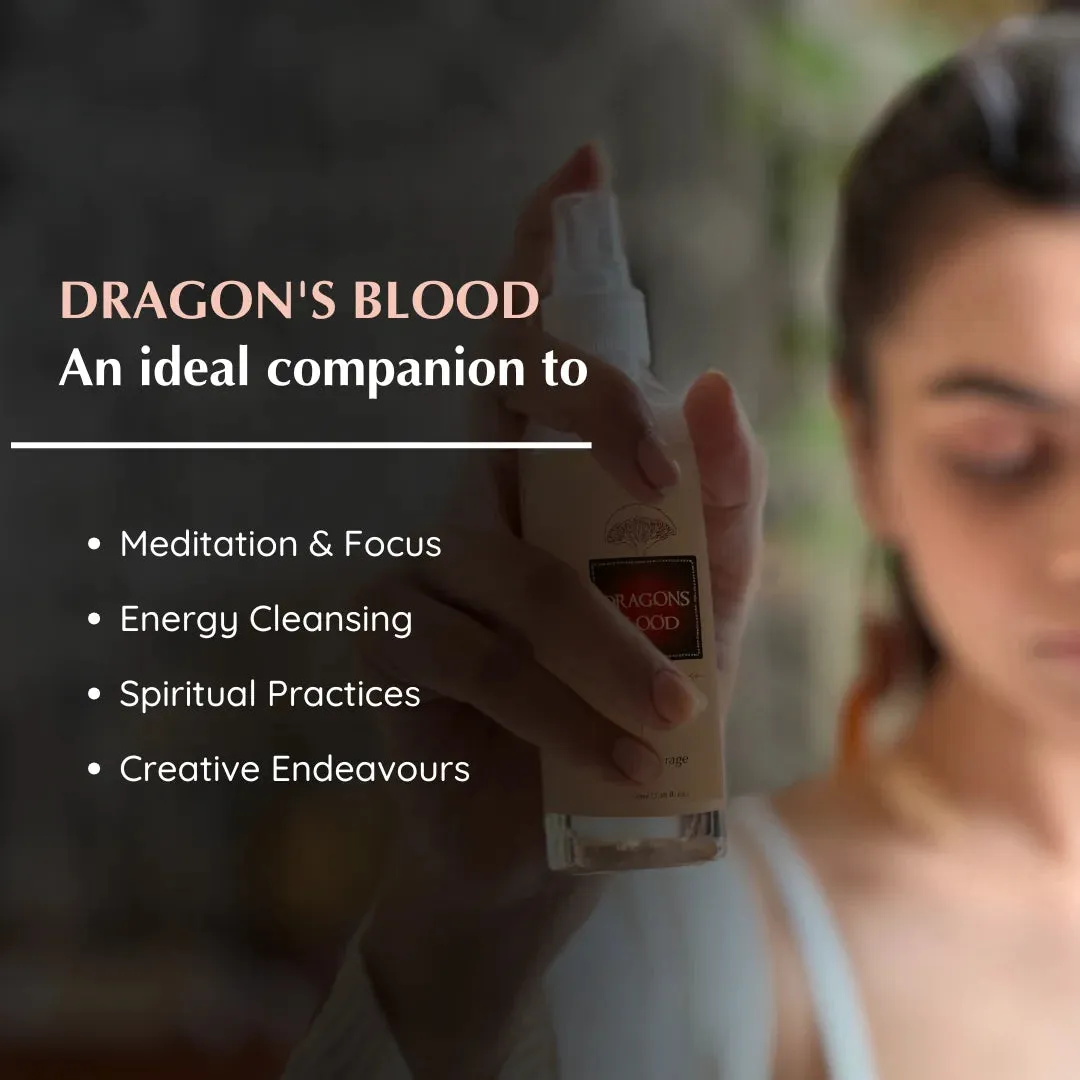 Aromafume Dragon's Blood kit mattoncini incenso e spray