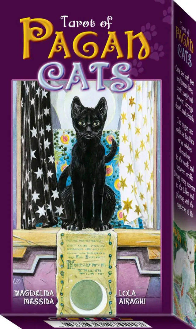 Lo Scarabeo Tarot of the Pagan Cats Tarocchi 78 Carte