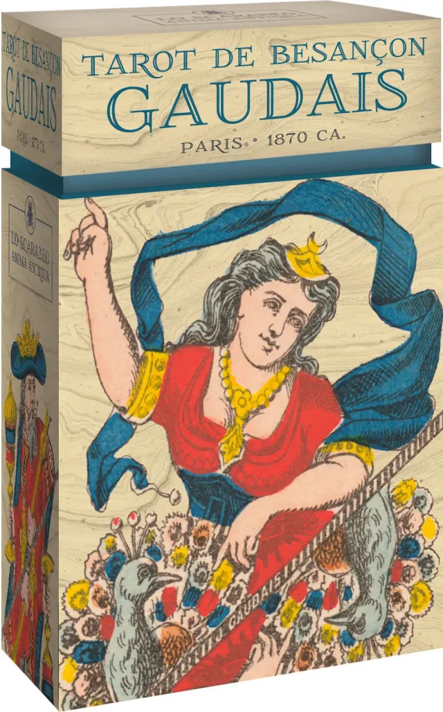 Lo Scarabeo Tarot de Besançon Gaudais tarocchi storici edizione limitata