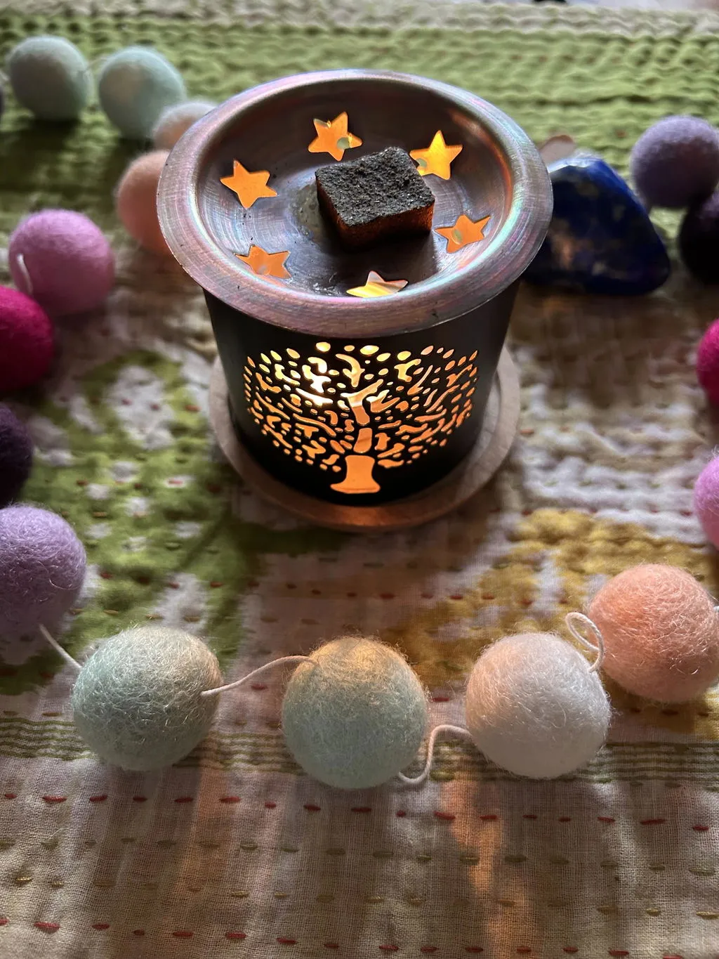 Aromafume 7 Chakra Mattoncini Incenso 63 Pezzi Riequilibrio
