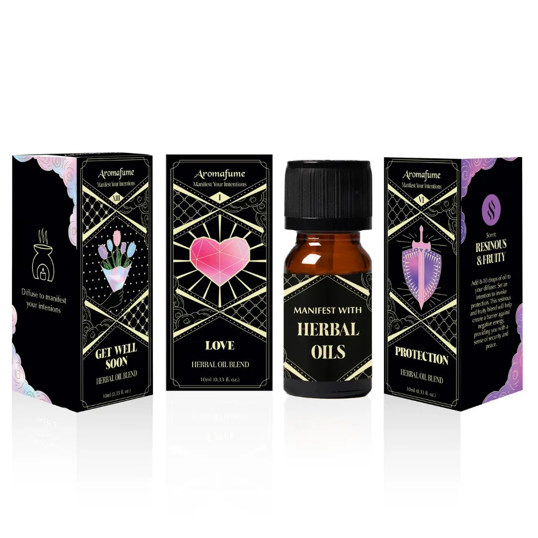 Aromafume set oli diffusore per intenzioni