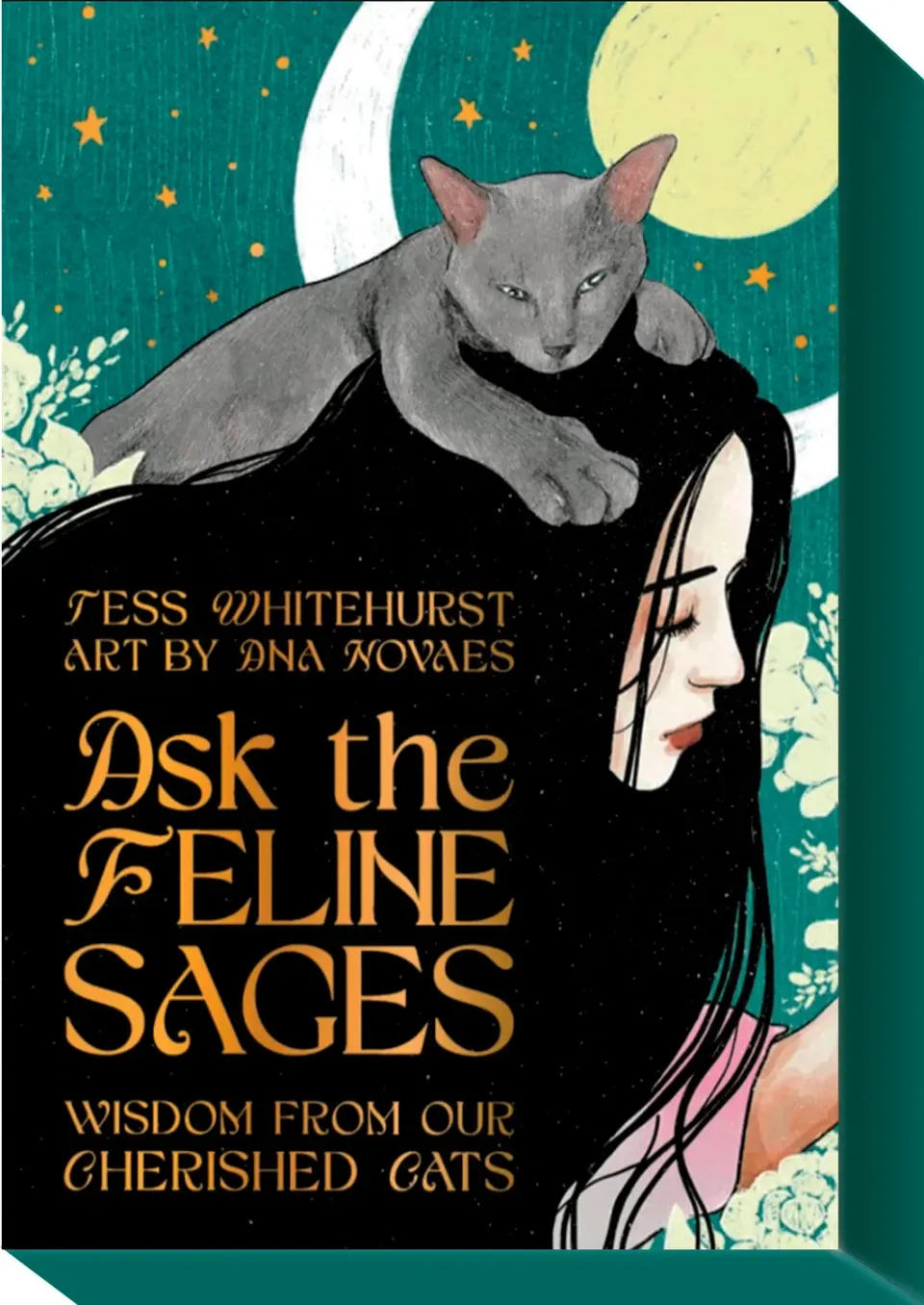 Lo Scarabeo Ask the Feline Sages oracolo 44 carte gatti