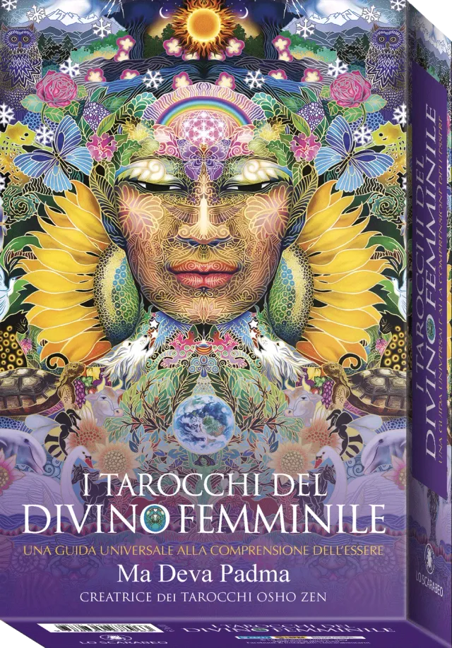 Lo Scarabeo Divine Feminine Sacred She Tarot kit 78 carte