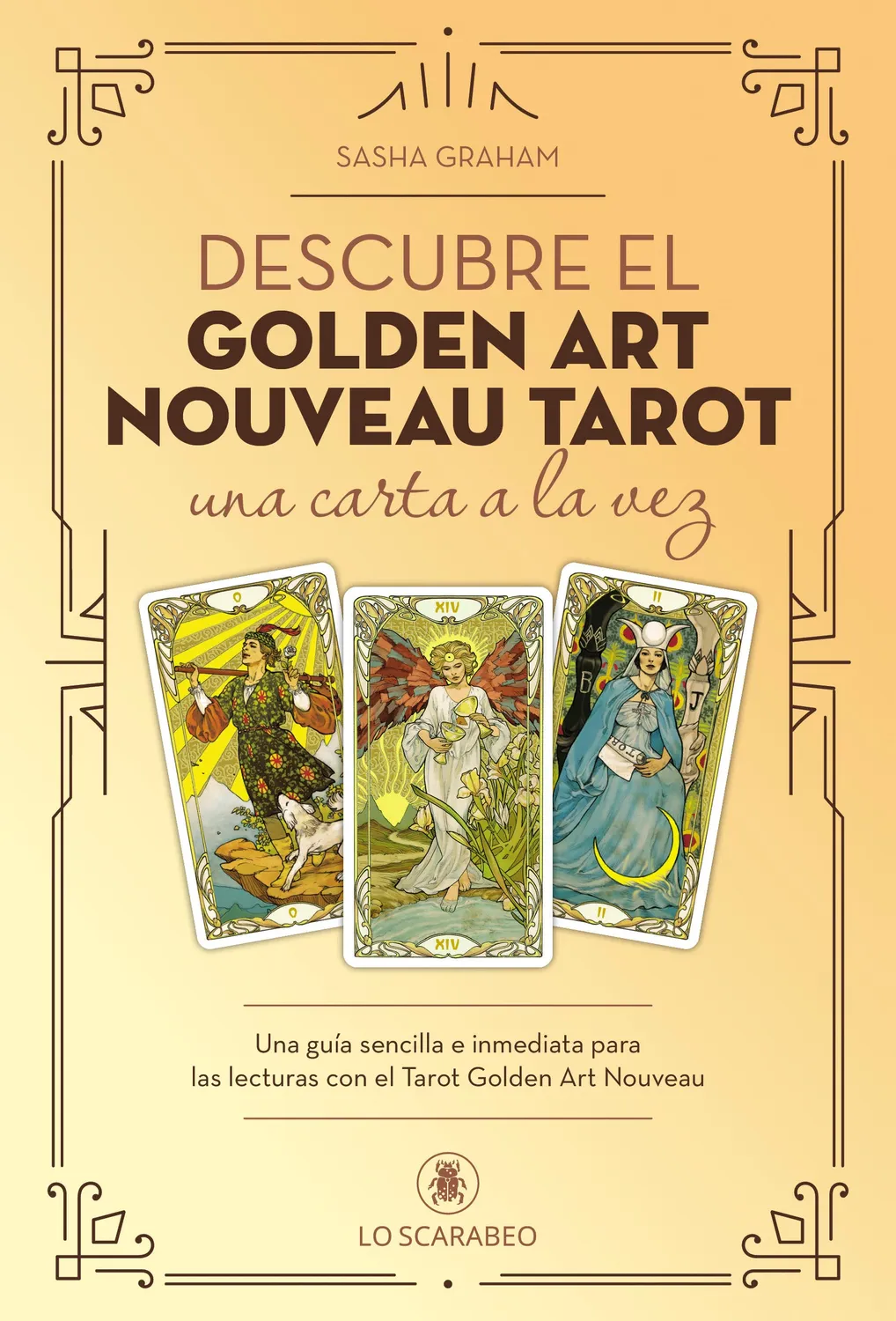 Lo Scarabeo Discover Golden Art Nouveau guida ai tarocchi