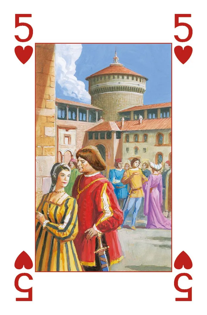 Lo Scarabeo Milan carte da gioco illustrate 54 carte
