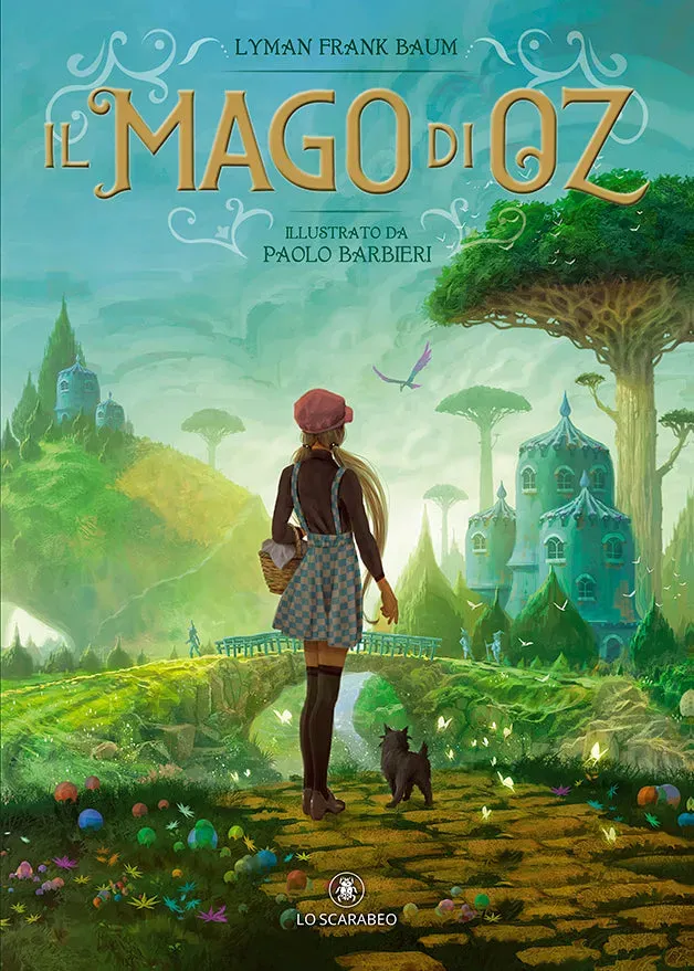 Lo Scarabeo Wizard of Oz libro illustrato Barbieri 128 pagine