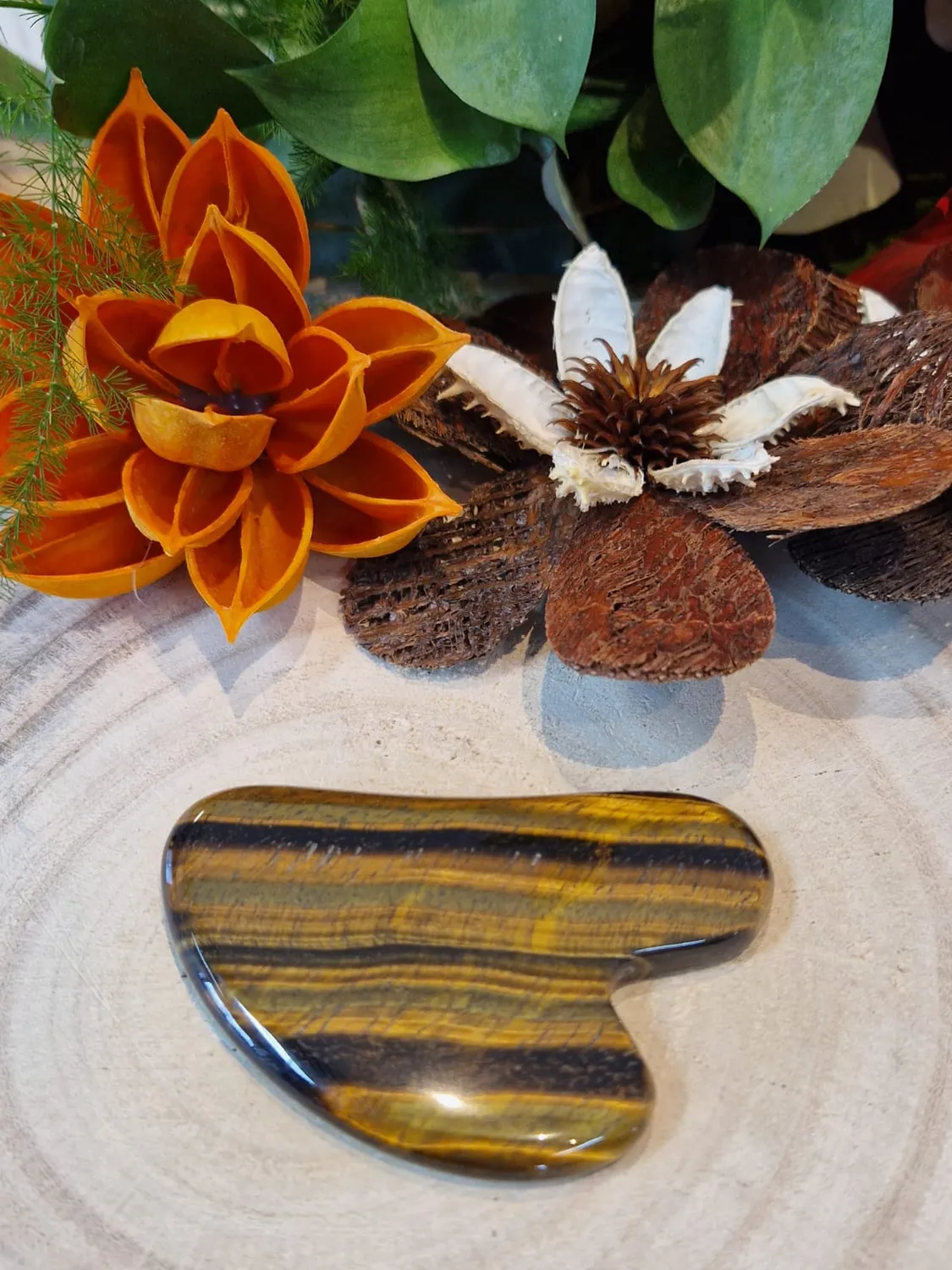 La Fenice Indaco Gua Sha pietra naturale