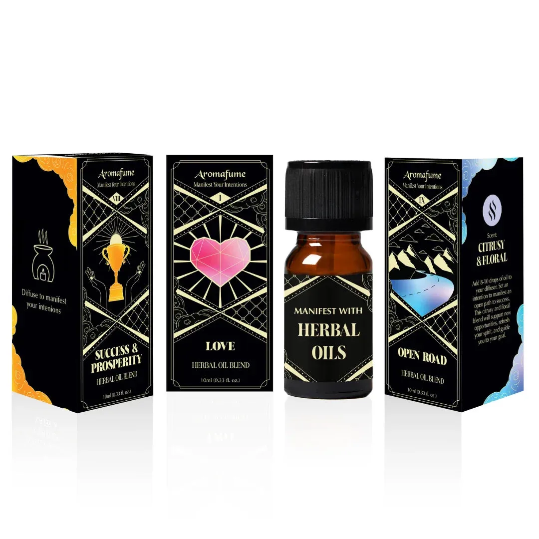 Aromafume set oli diffusore per intenzioni