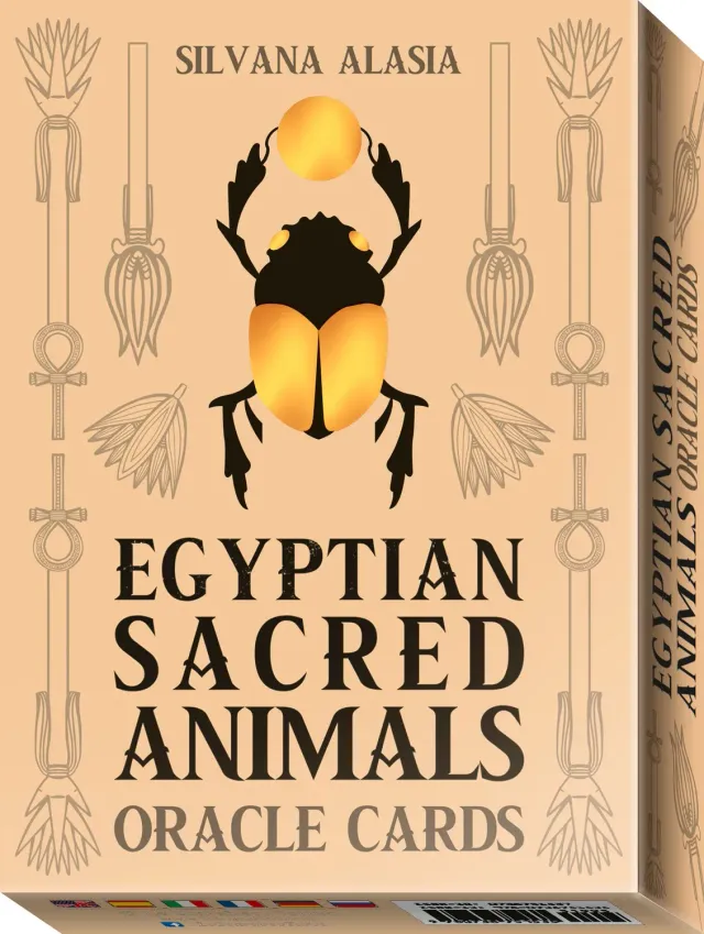 Lo Scarabeo Egyptian Sacred Animals Oracle 36 carte Egitto