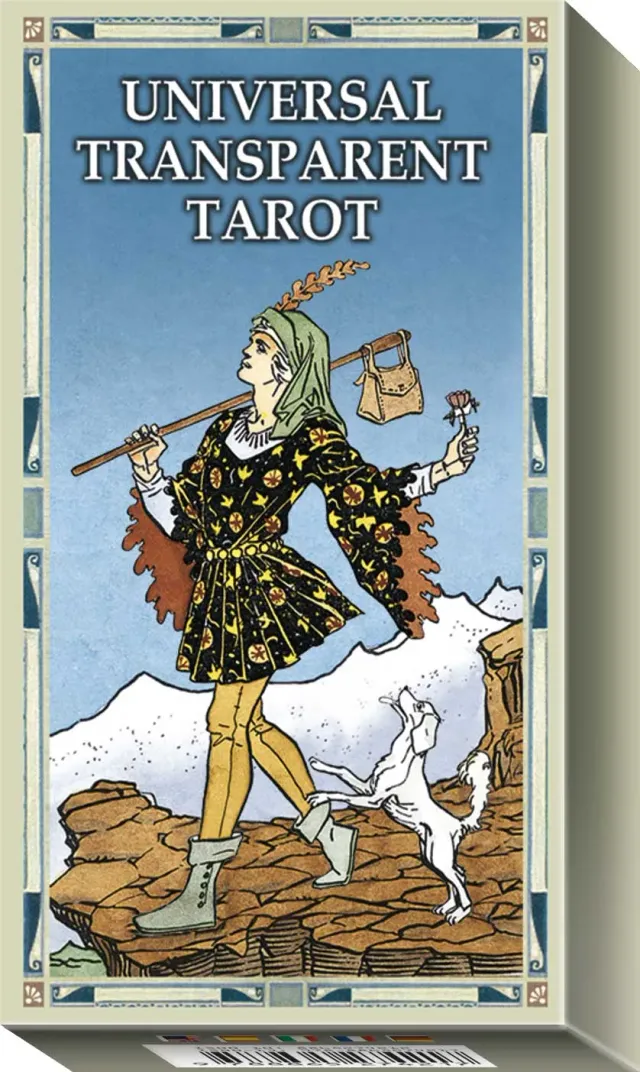 Lo Scarabeo Universal Transparent Tarot tarocchi 78 carte trasparenti