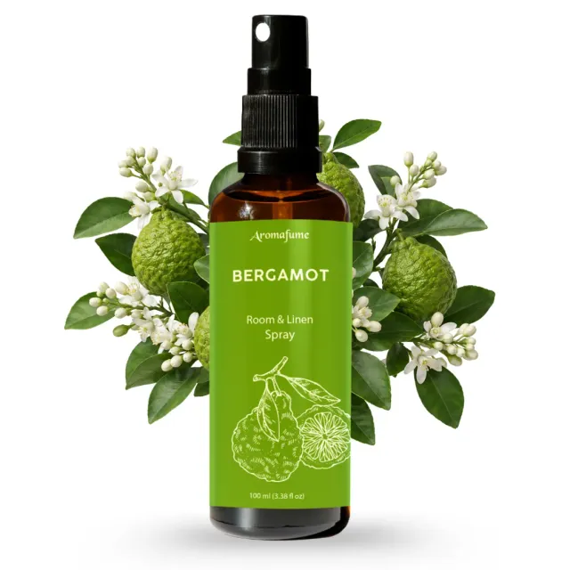 Aromafume Bergamot Natural Room & Linen Spray spray ambiente