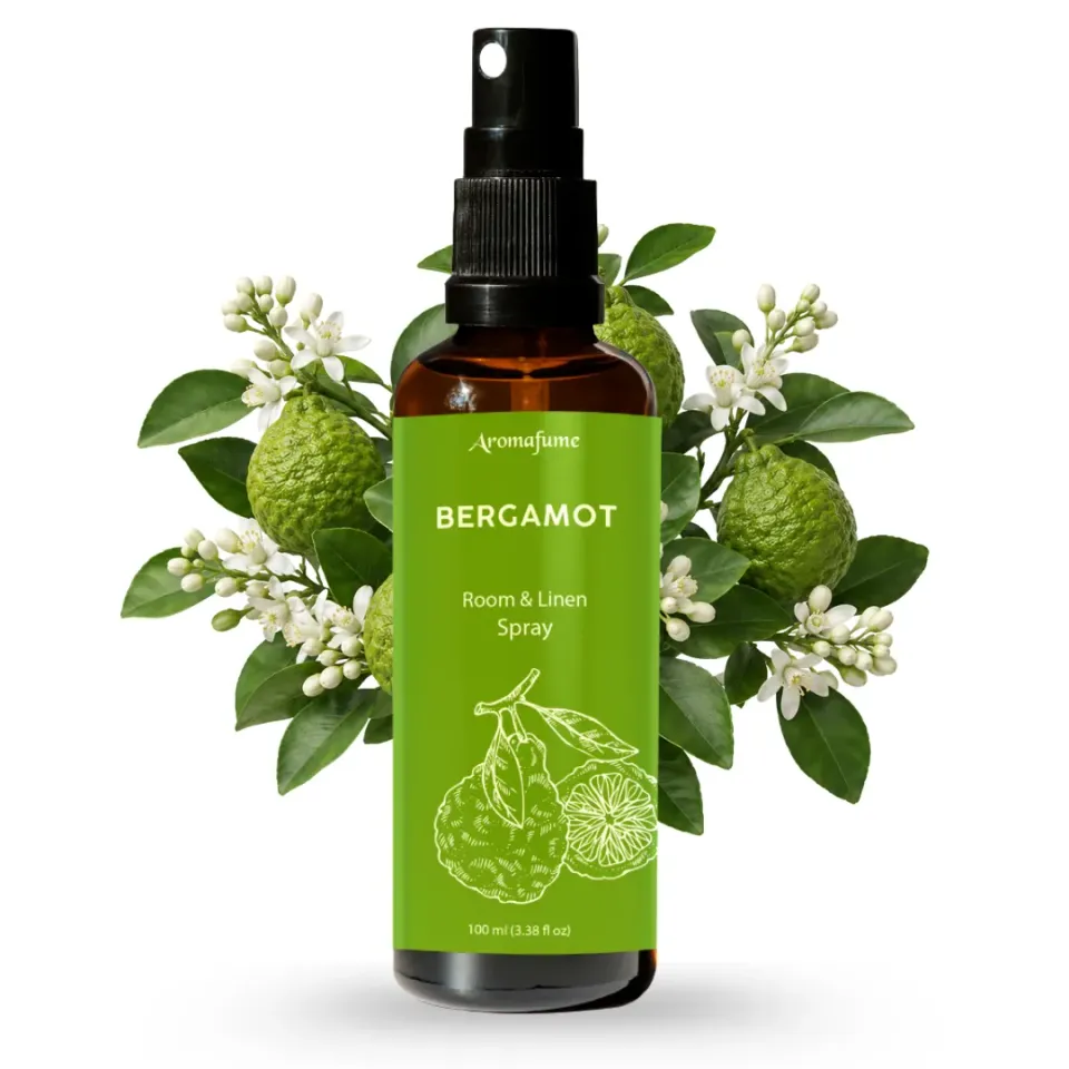 Aromafume Bergamot Natural Room & Linen Spray spray ambiente