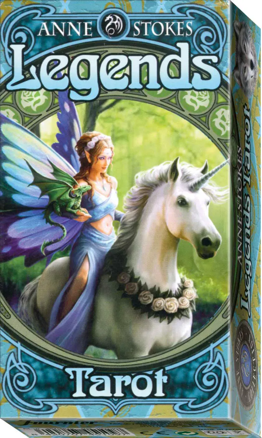 Lo Scarabeo Legends Tarot Anne Stokes mazzo tarocchi 78 carte draghi