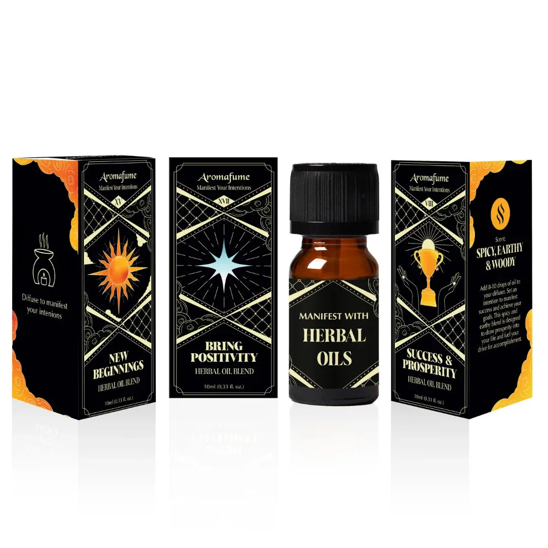 Aromafume set oli diffusore per intenzioni