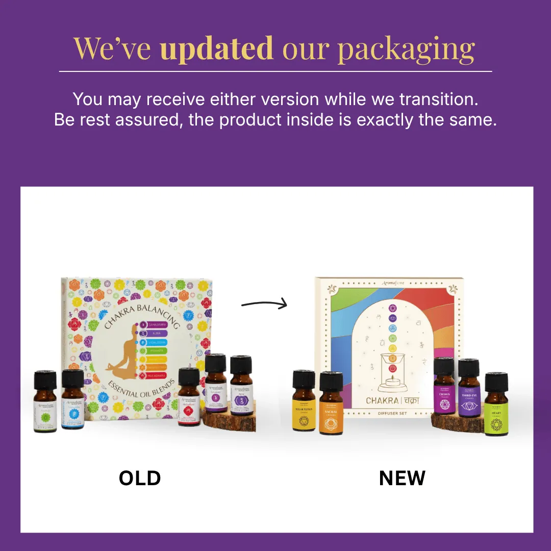 Aromafume 7 Chakra Essential Oil Gift Set oli essenziali