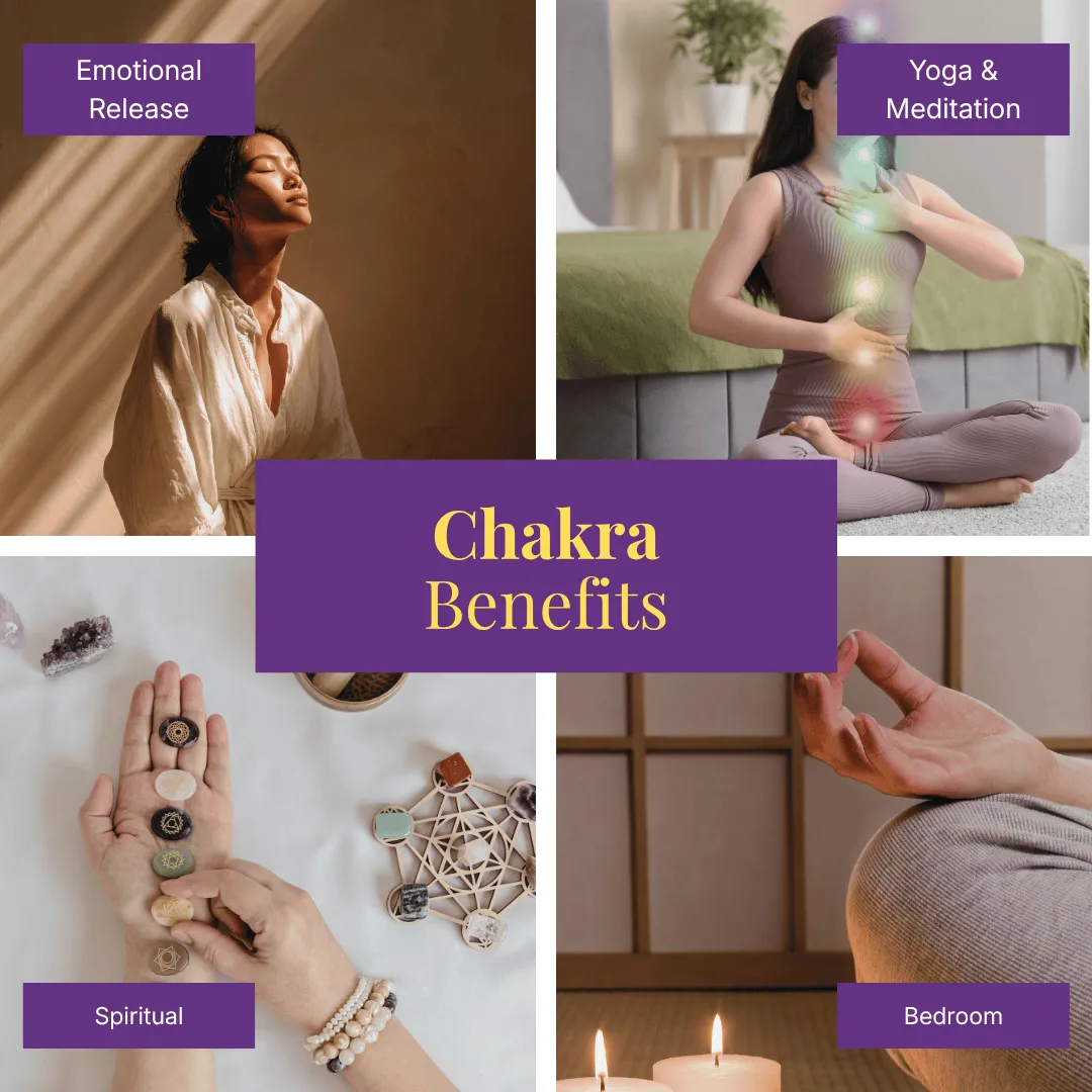 Aromafume 7 Chakra Essential Oil Gift Set oli essenziali