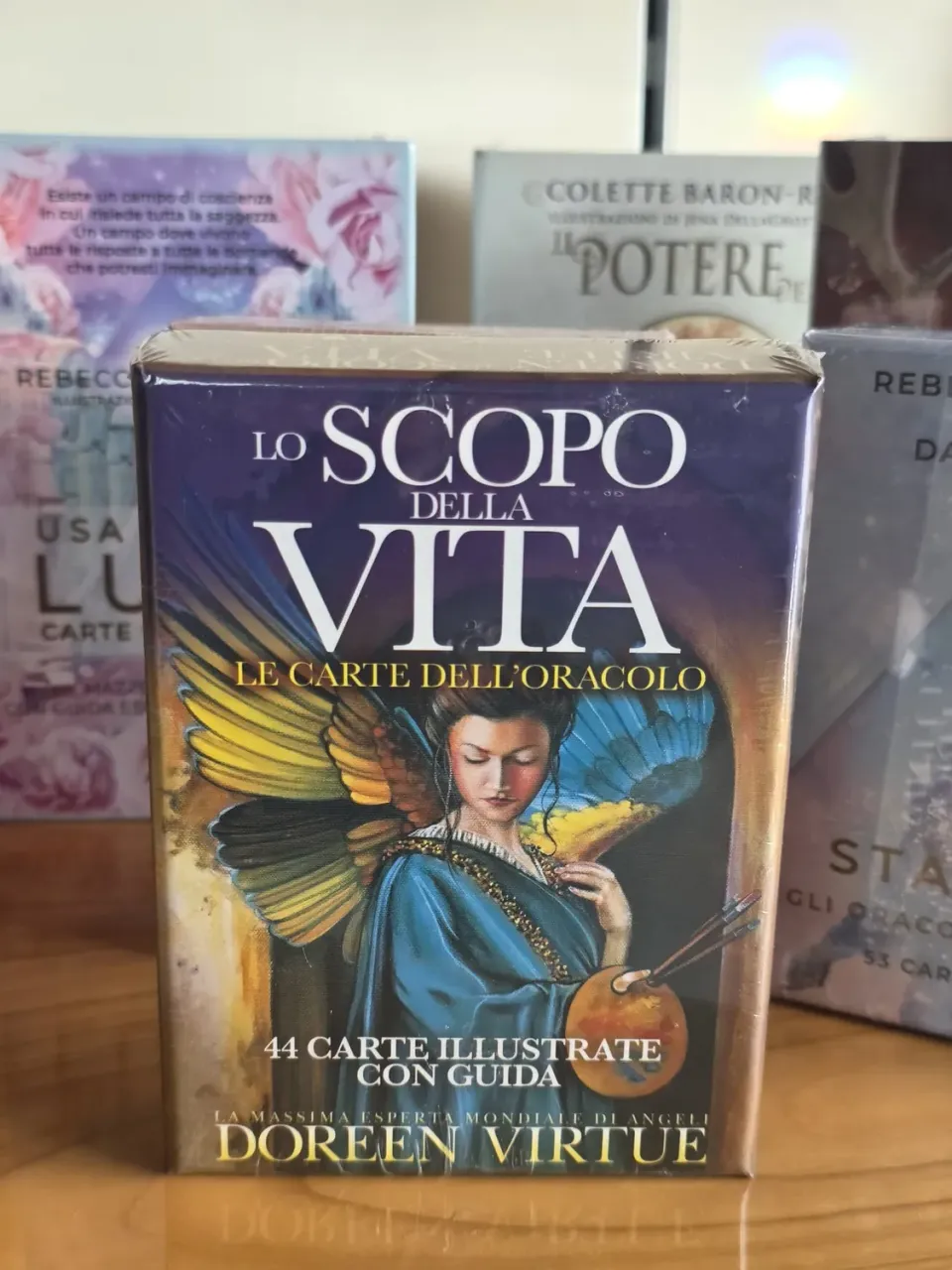 La Fenice Indaco Lo Scopo della Vita Carte Oracolo Doreen Virtue