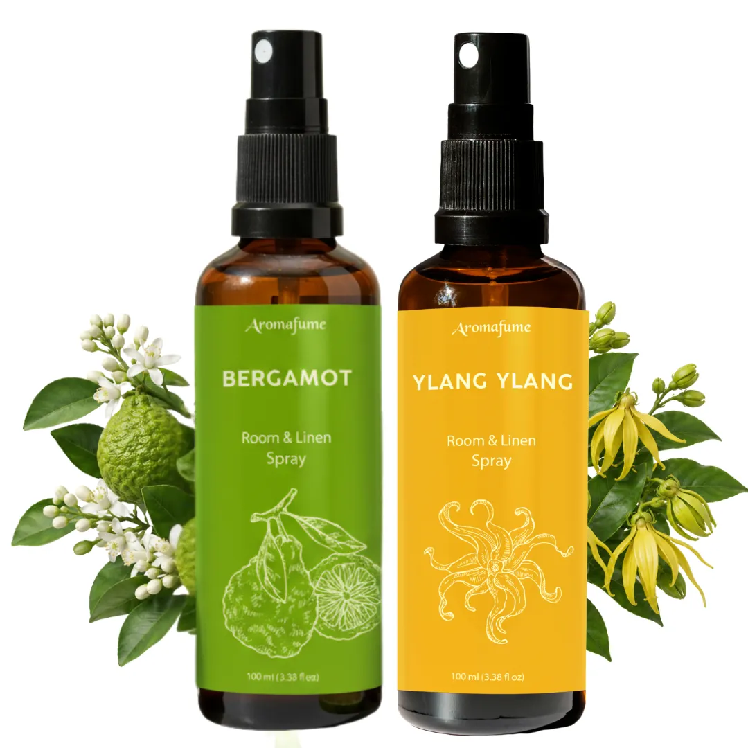 Aromafume Bergamot Natural Room & Linen Spray spray ambiente