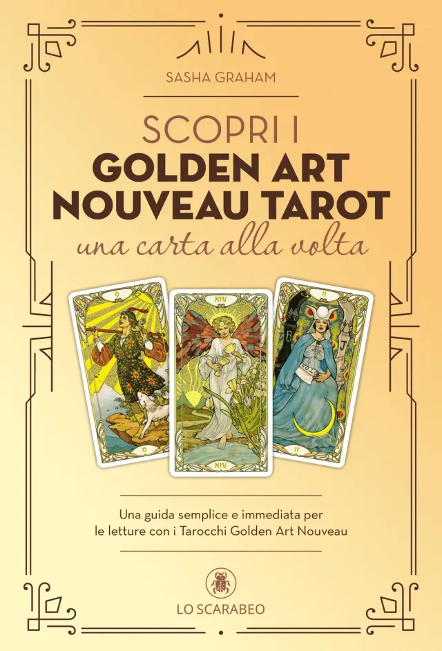 Lo Scarabeo Discover Golden Art Nouveau guida ai tarocchi