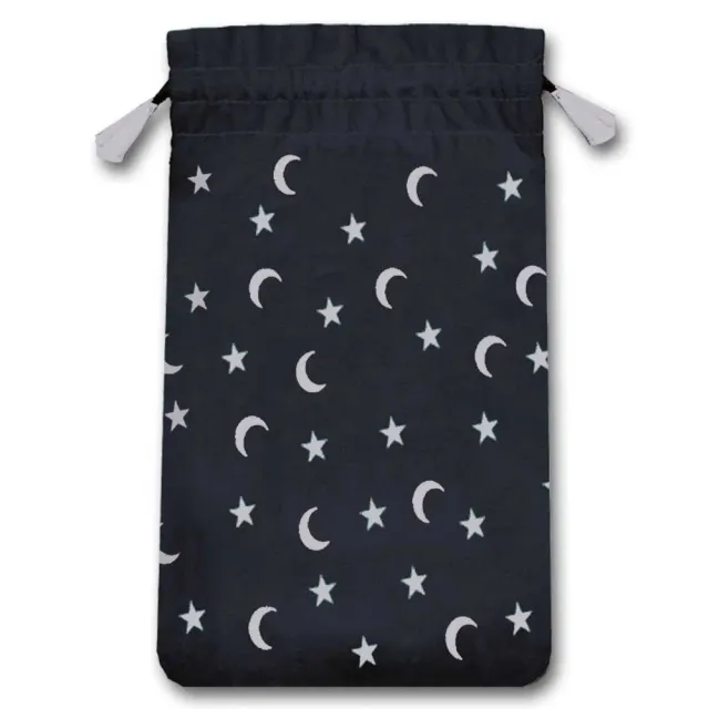 Moon and Stars Mini Tarot Pouch custodia mini tarocchi in velluto
